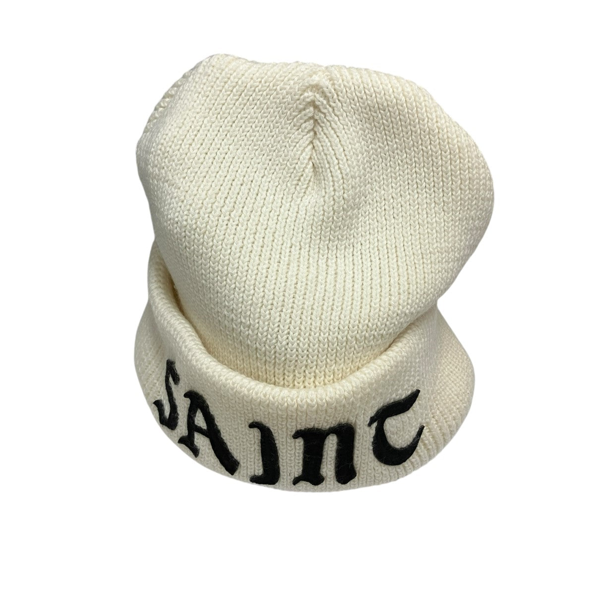 SAINT MICHAEL SAINT KNIT CAPロゴニット帽SM-YS1-0000-082 古着・中古-3枚目のアイテム画像