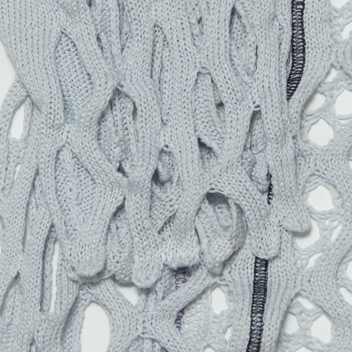 KIDILL×rurumu(キディル ルルムウ×rurumu) 22SS Oversized Mesh Knit Pullover オーバーサイズ  メッシュ ニット