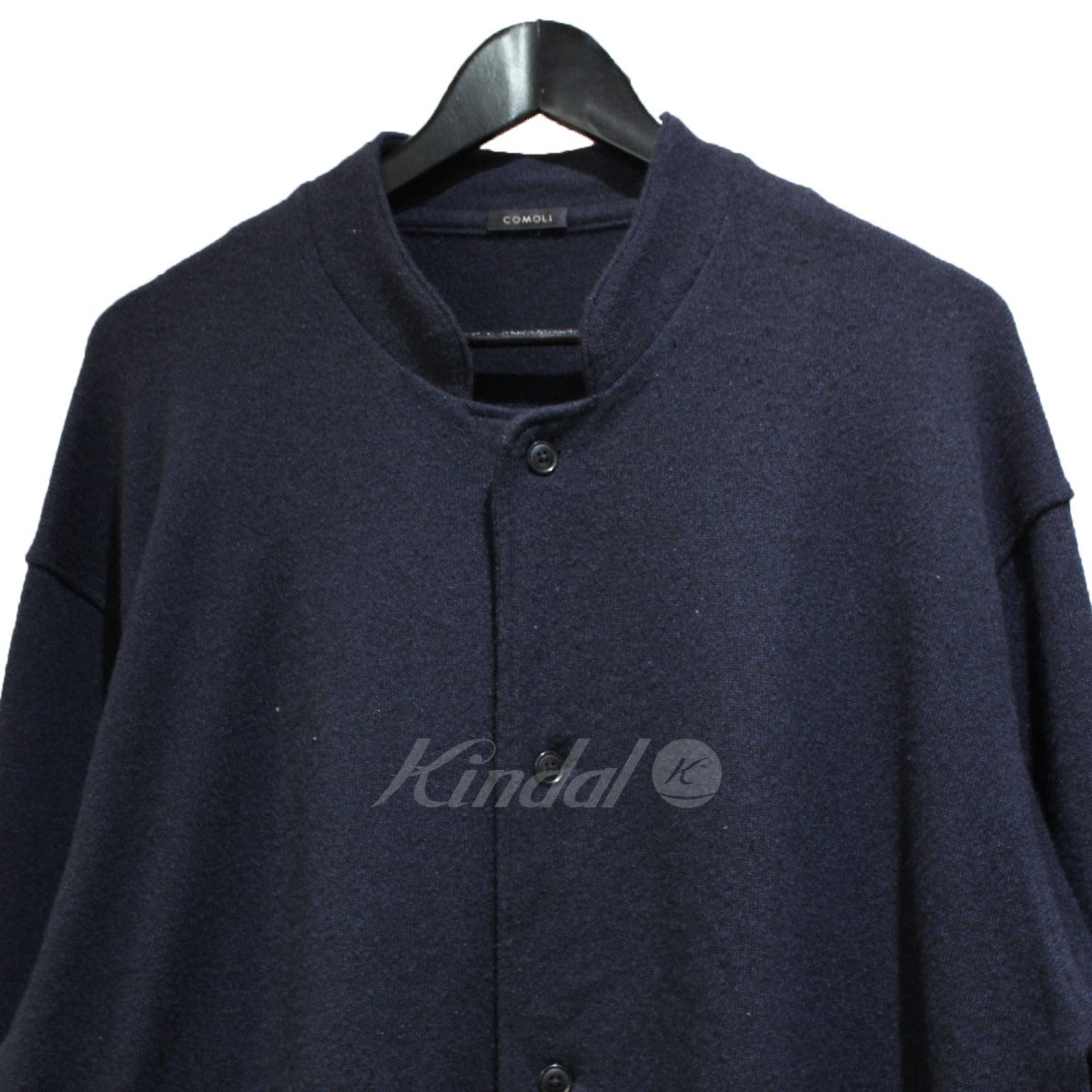 COMOLI(コモリ) 22AW カシミヤスタンドカラーニットジャケット