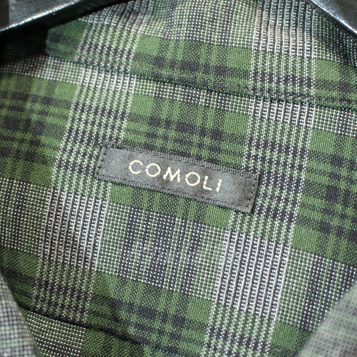 COMOLI(コモリ) 20SS レーヨンオープンカラーシャツ 長袖シャツ