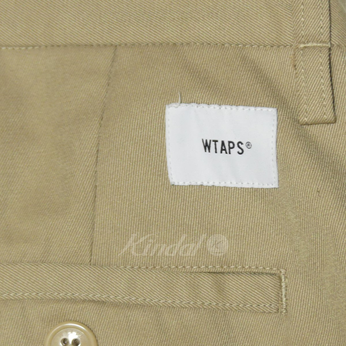 WTAPS(ダブルタップス) 20AW TUCK TROUSERS RAPO TWILL タック