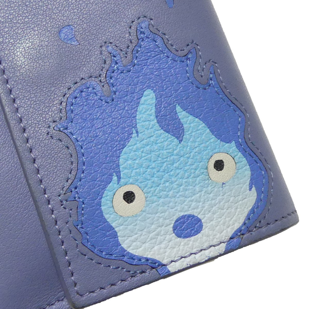 LOEWE×STUDIO GHIBLI(ロエベ×スタジオジブリ) ハウスの動く城 カルシファー 三つ折りコンパクト財布