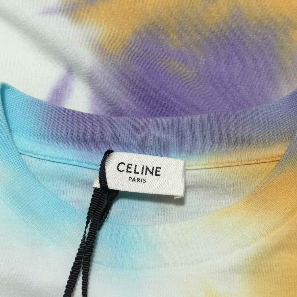 CELINE(セリーヌ) 21SS スタッズ ロゴ タイダイ Tシャツ Studded Logo SS Tee