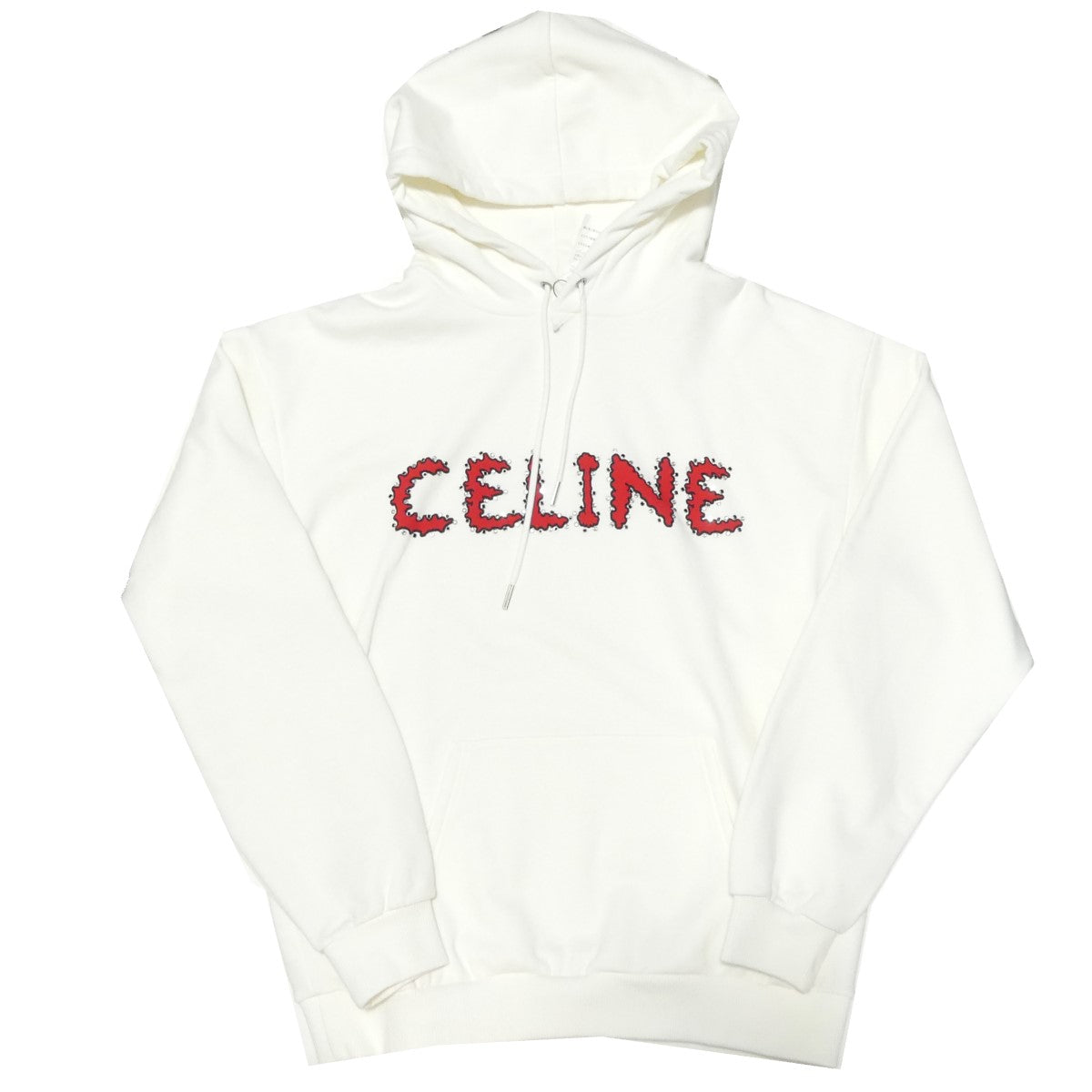 CELINE(セリーヌ) 23SS ラインストーン ロゴ パーカー