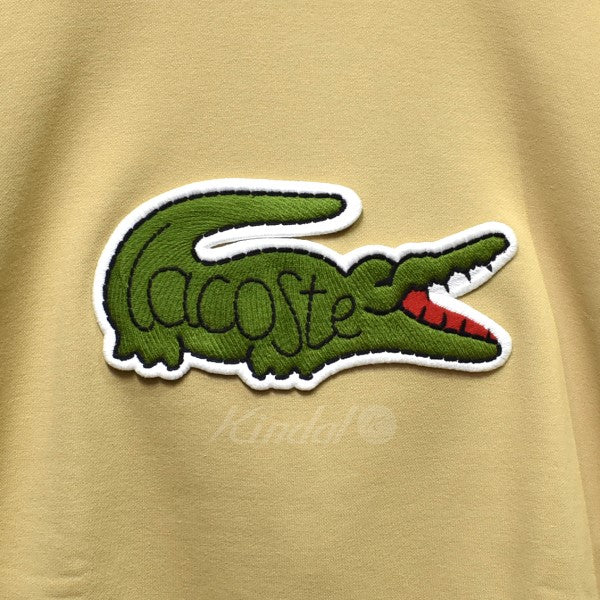 LACOSTE×BEAMS 別注 Big Croco Crew Sweat クルーネックスウェット ...