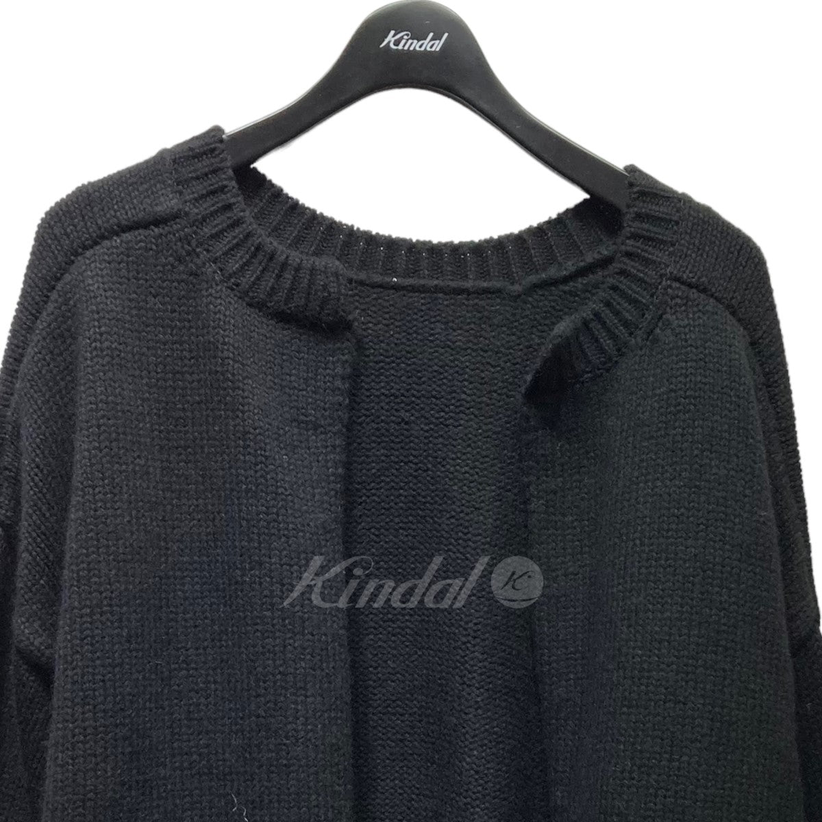 461 CASHMERE BACK BUTTONED KNIT JUMPER【値下げ】