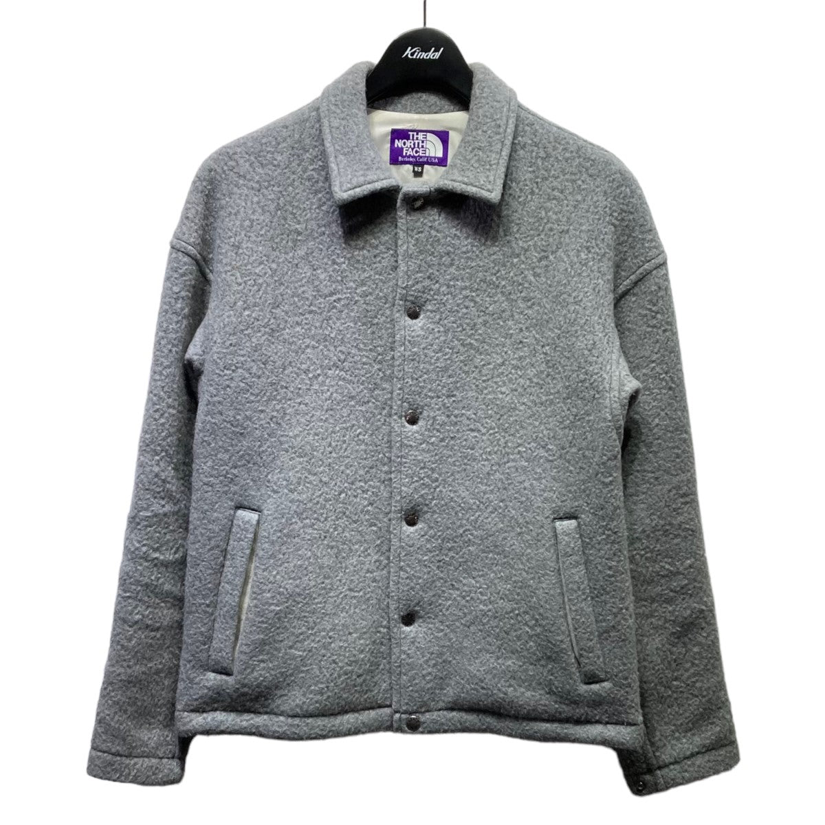 THE NORTH FACE PURPLE LABEL(ザノースフェイス パープルレーベル) WOOL FLEECE COACHERS フリース コーチジャケット NA2650N【値下げ】 ライトグレー サイズ WS｜【公式】カインドオルオンライン ブランド古着・中古通販【kindal】