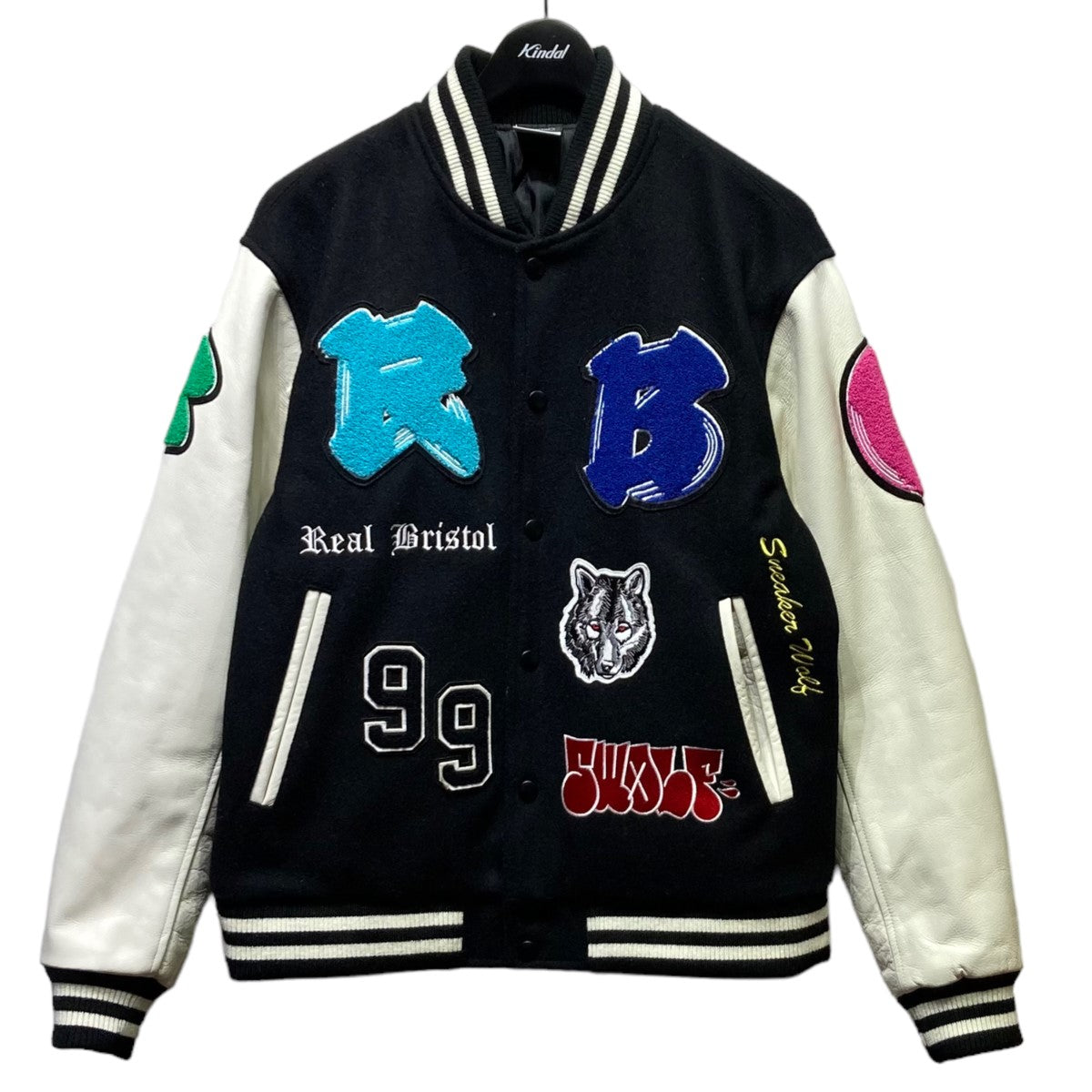 23SS　SNEAKERWOLF TEAM VARSITY JACKET　スタジャン【値下げ】