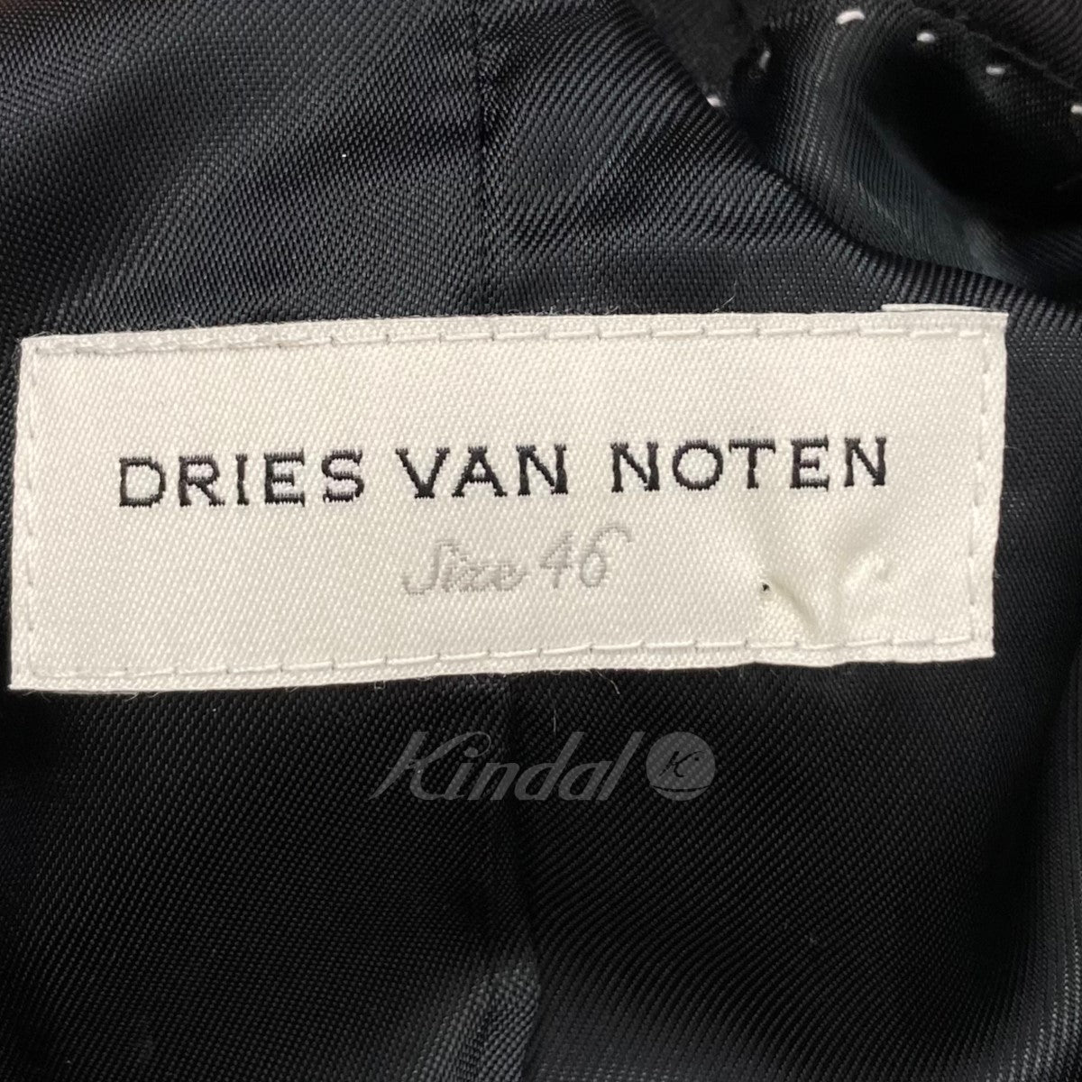 DRIES VAN NOTEN(ドリスヴァンノッテン) ダブルジャケット 73-07-61