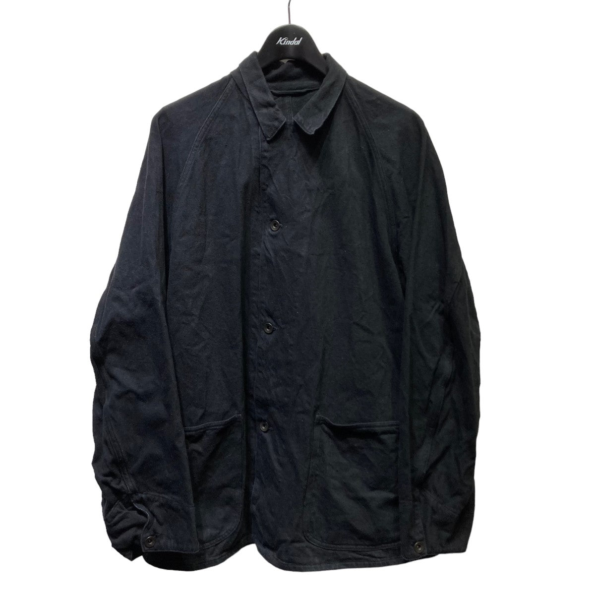 COMOLI(コモリ) デニムワークジャケット【値下げ】 ブラック サイズ 14 