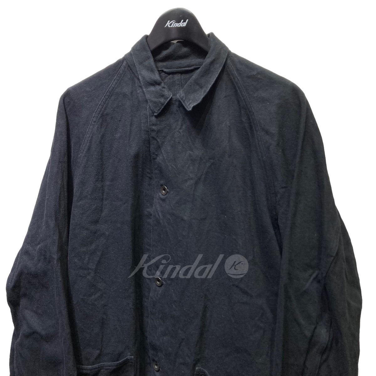 COMOLI  24SS デニムワークジャケット　ブラック　サイズ3新品未使用サイズ3