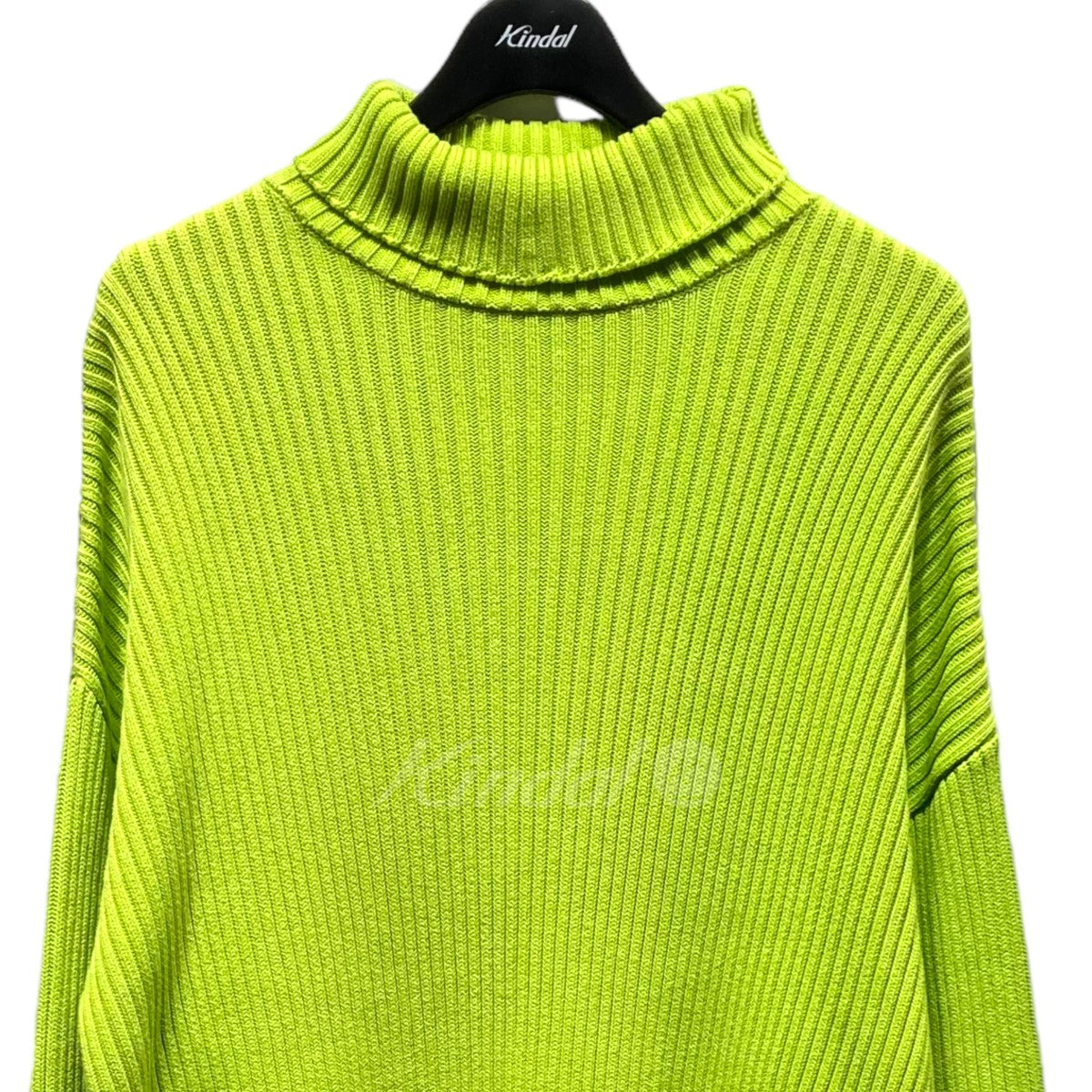 BALENCIAGA ロゴプリントハイネックリブニットセーター　583089【値下げ】 の古着・中古アイテム