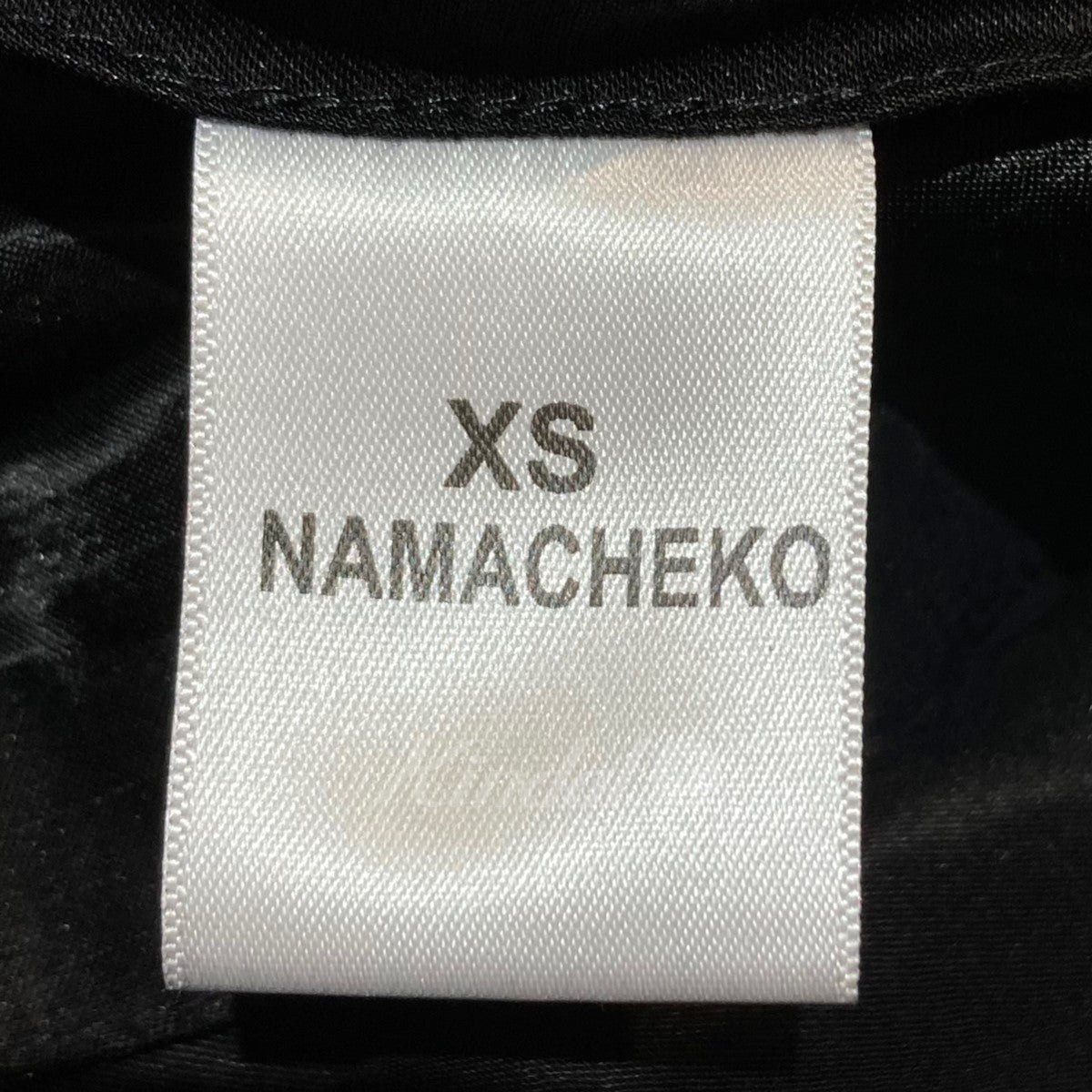 NAMACHEKO(ナマチェコ) 21SS SKAFTBLADEN JACKET／ジャケット ブラック 