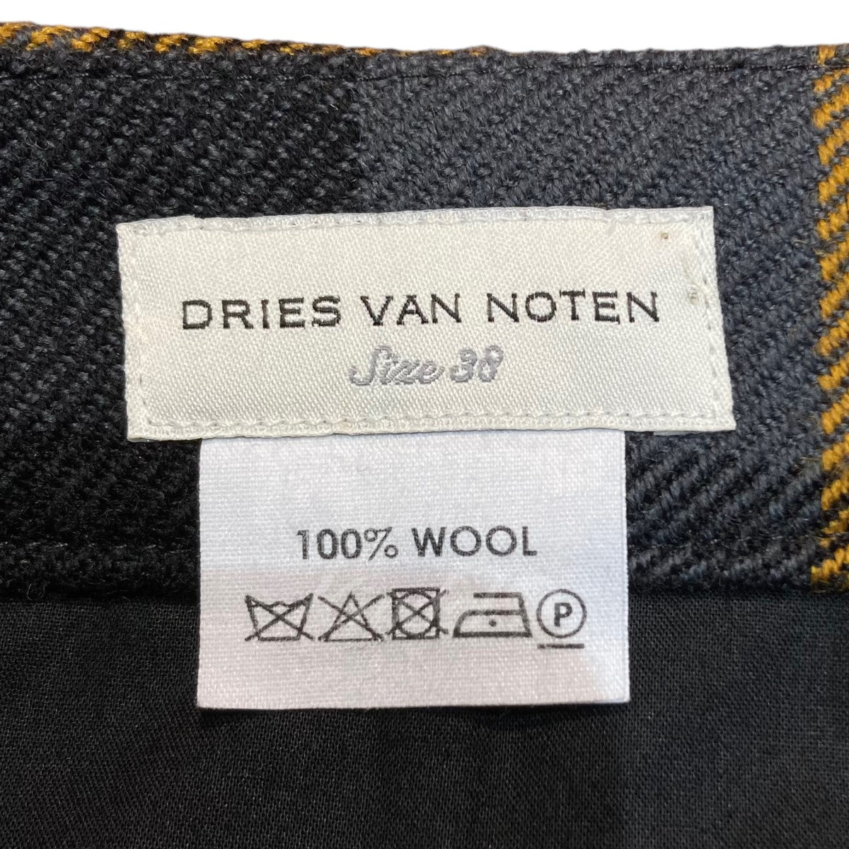 DRIES VAN NOTEN(ドリスヴァンノッテン) チェックパンツ【値下げ】