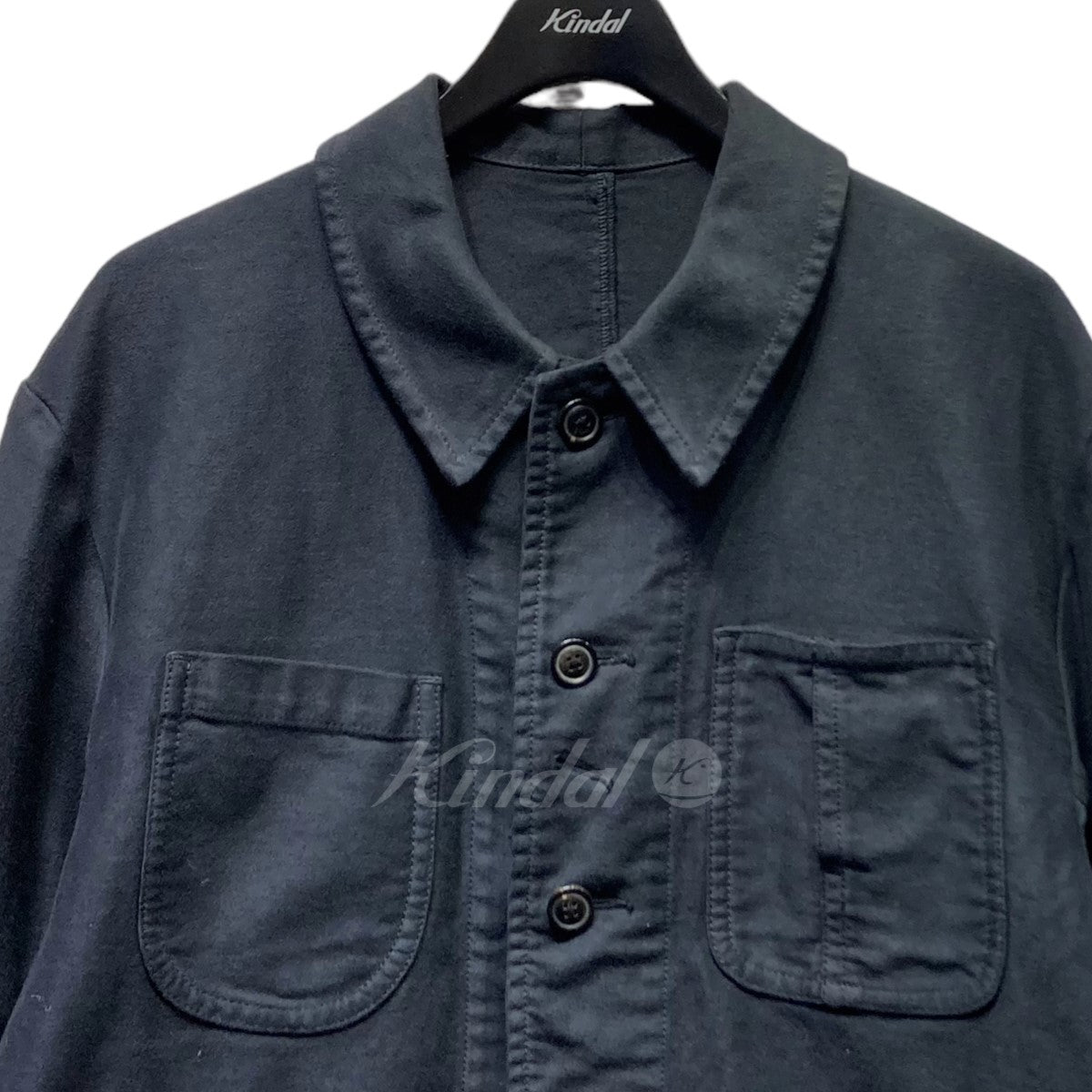 Porter Classic(ポータークラシック) MOLESKIN FRENCH JACKET／モールスキン フレンチジャケット／ ブラック サイズ  M｜【公式】カインドオルオンライン ブランド古着・中古通販【kindal】