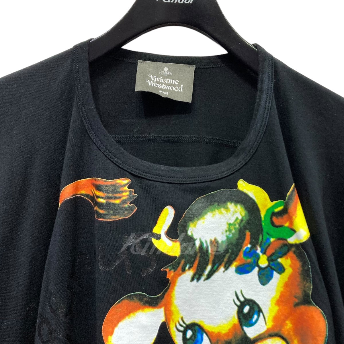 Vivienne Westwood MAN(ヴィヴィアンウエストウッドマン) DANGEROUS ANIMAL ビッグTシャツ 239046  239046 ブラック サイズ 15｜【公式】カインドオルオンライン ブランド古着・中古通販【kindal】