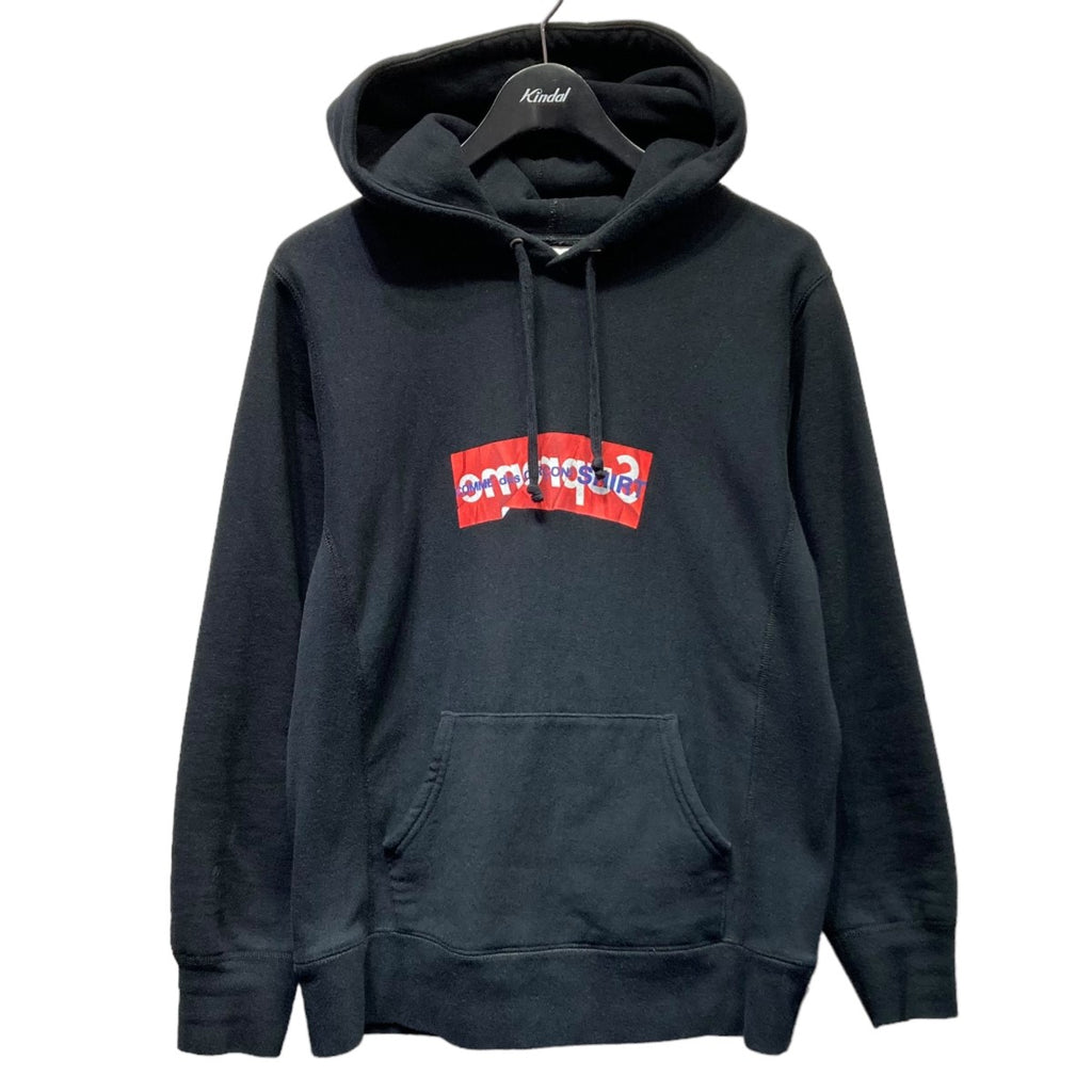Supreme×COMME des GARCONS SHIRT 17SS Box Logo Hooded Sweatshirt 