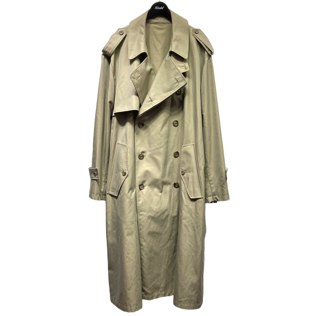 stein(シュタイン) oversized overlaped trench coat トレンチコート ST．274-1 ベージュ サイズ  M｜【公式】カインドオルオンライン ブランド古着・中古通販【kindal】