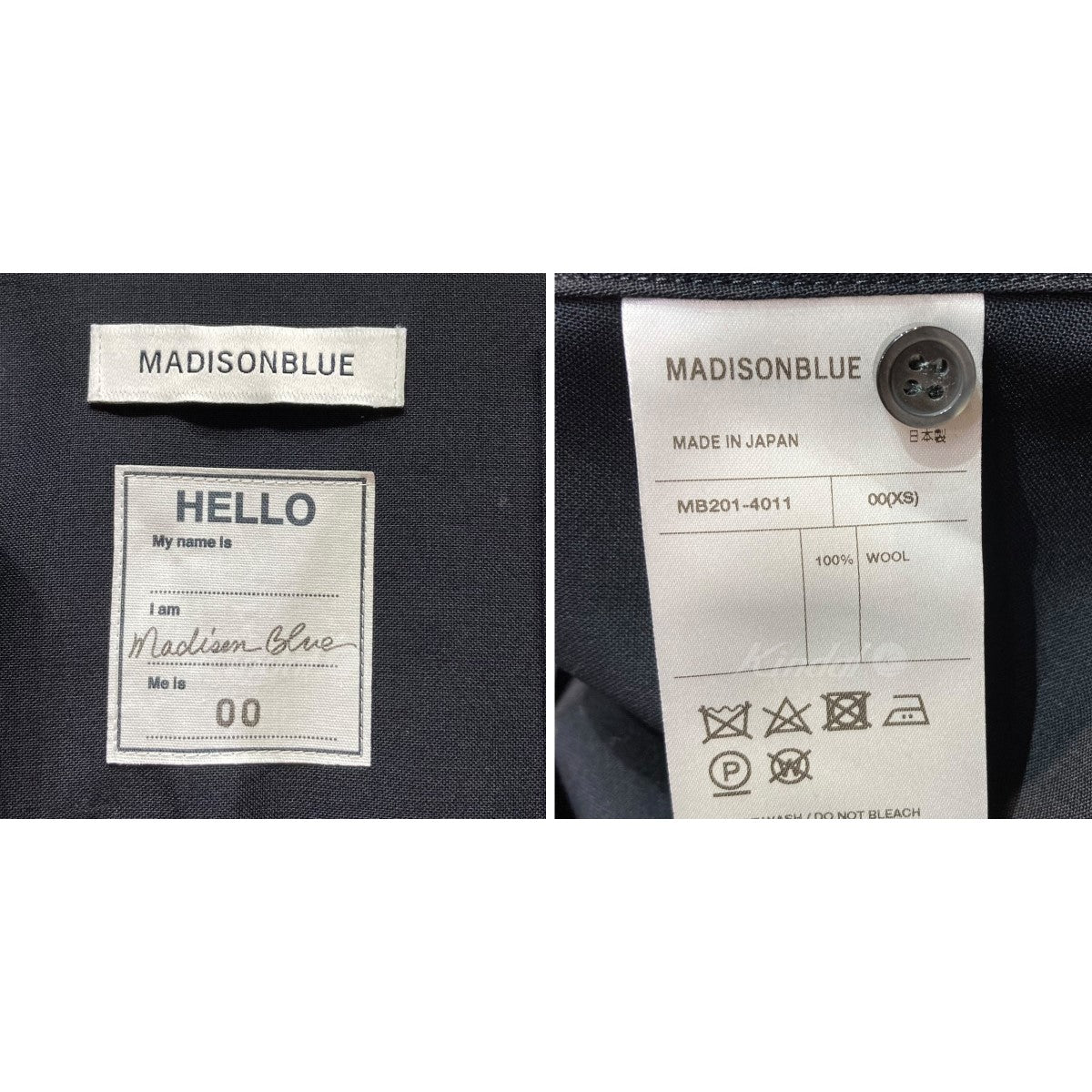 MADISON BLUE(マディソンブルー) Vネックワンピース MB201-4011 MB201