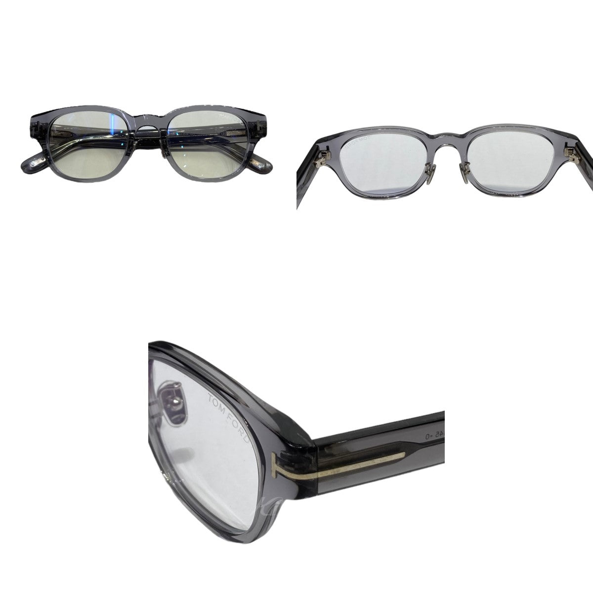 TOM FORD(トムフォード) TF5861-D-B 眼鏡 TF5861-D-B グレー サイズ 13 