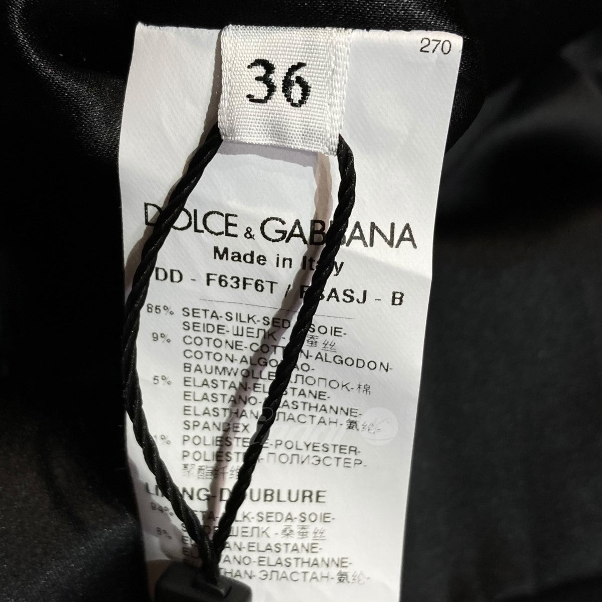 DOLCE＆GABBANA(ドルチェアンドガッバーナ) 総柄ノースリーブ ワンピース　F63F6T