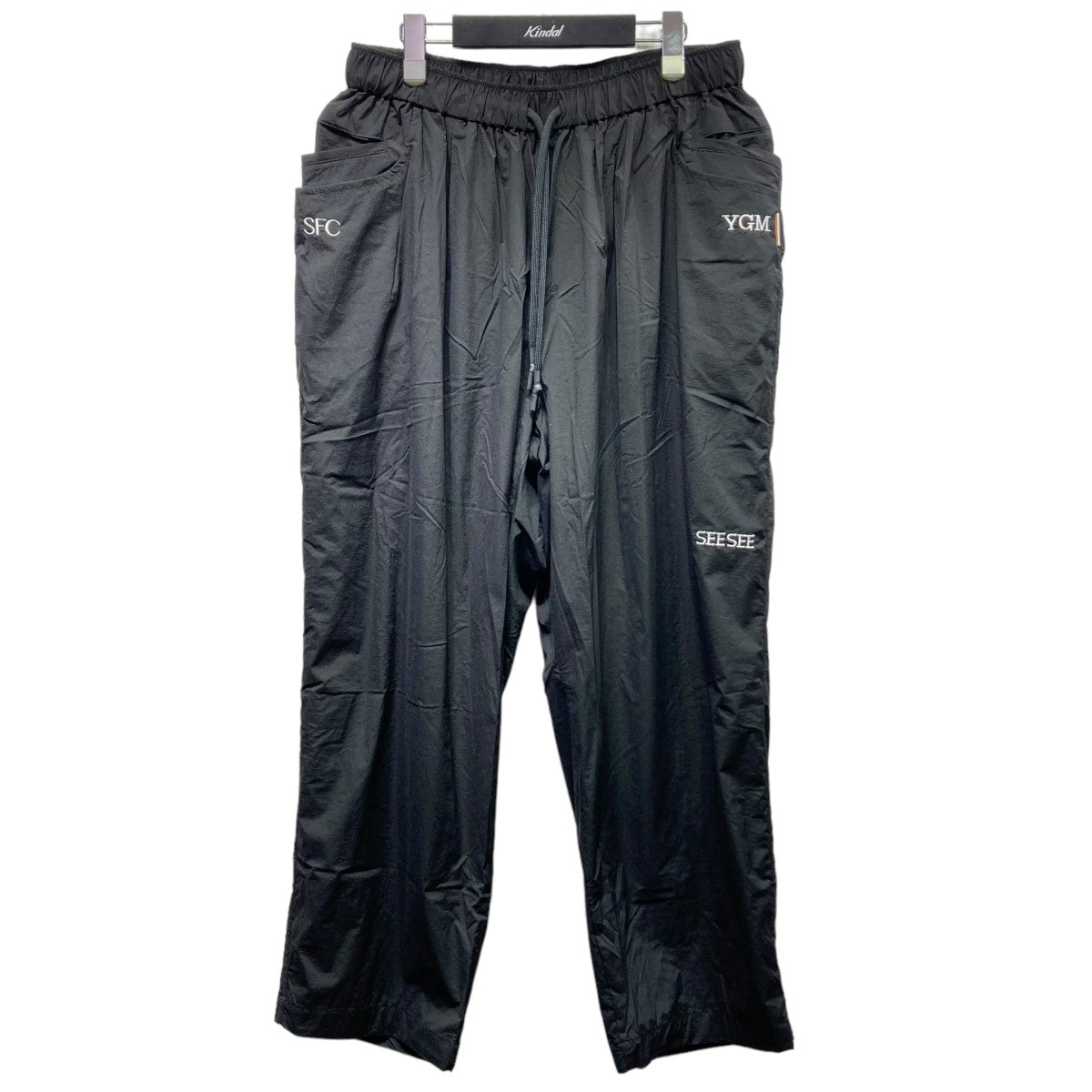 SEESEE(シーシー) ×YGM×S．F．C BAGGY NYLON PANTS バギーナイロンパンツ ブラック サイズ  Ｌ｜【公式】カインドオルオンライン ブランド古着・中古通販【kindal】