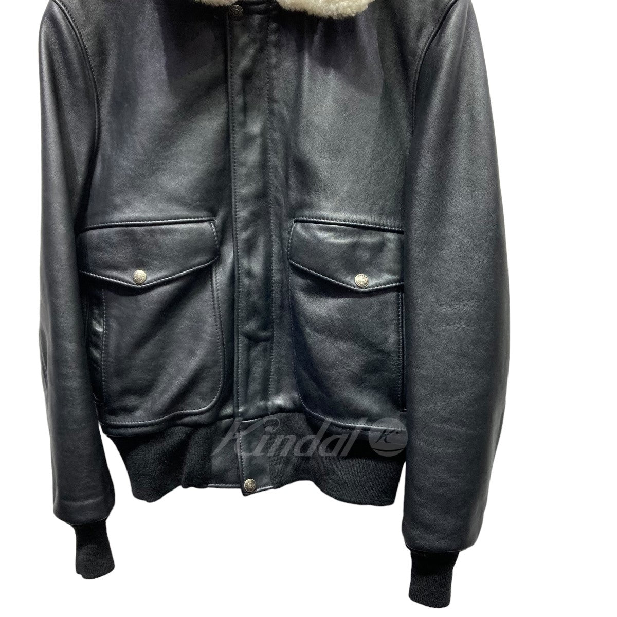 SCHOTT(ショット) ×Ron Herman LEATHER BOMBER FLIGHT レザー ...