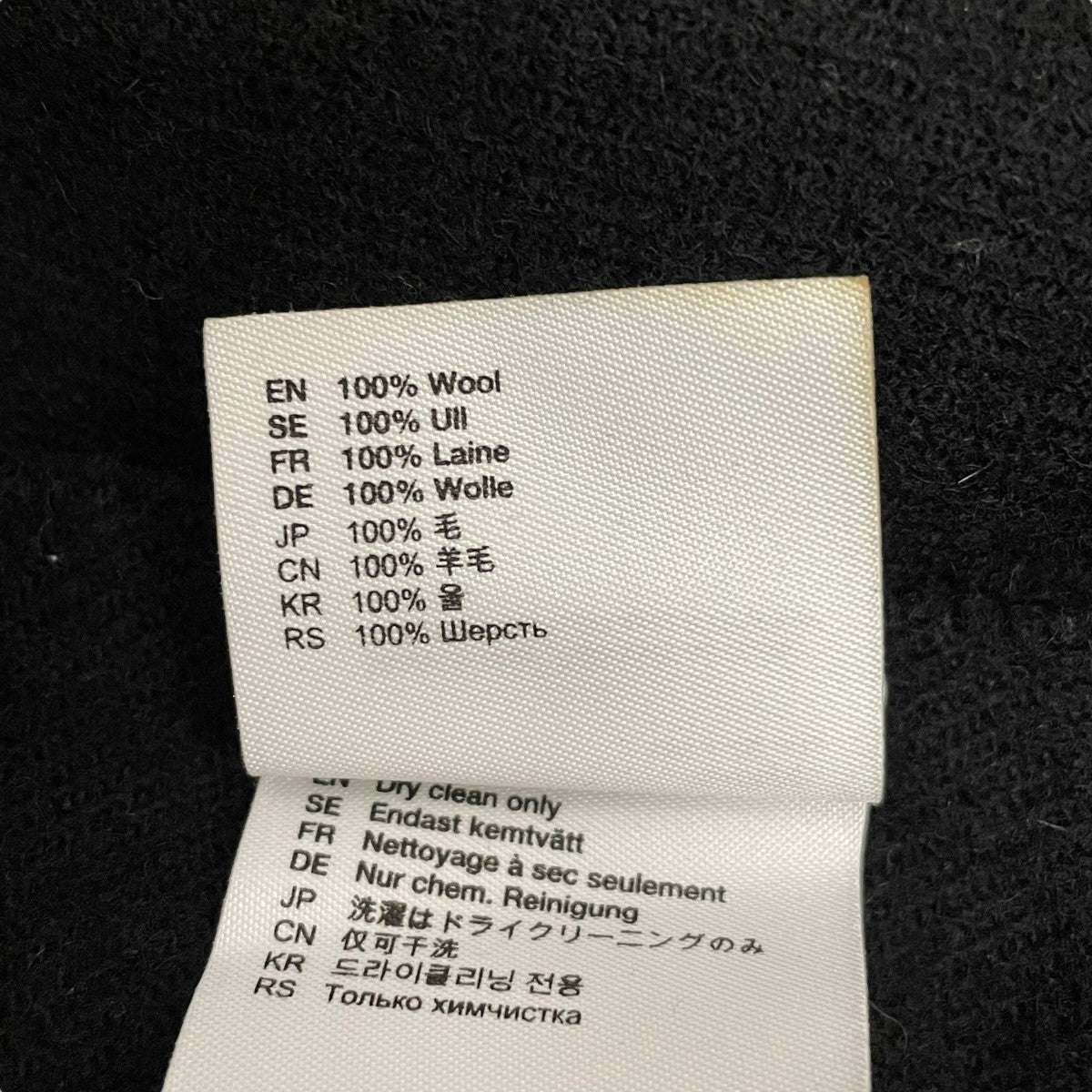 ACNE STUDIOS(アクネストゥディオズ) マフラー ブラック サイズ