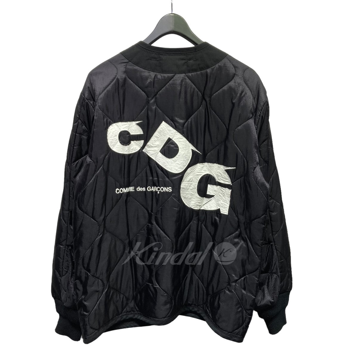 CDG(シーディージー) ×ALPHA バックロゴ キルティングジャケット SB 