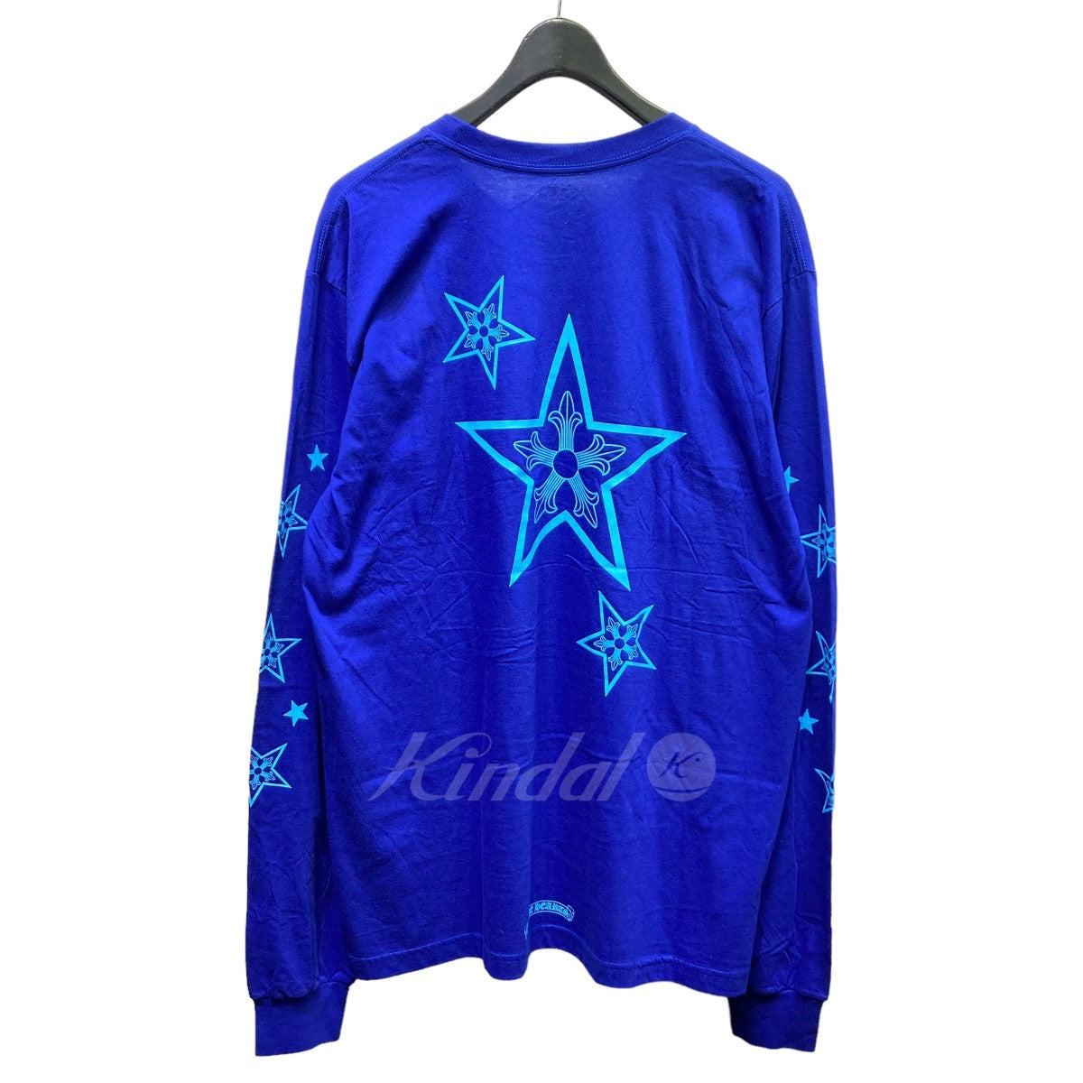 CHROME HEARTS(クロムハーツ) BLUE STAR LONG SLEEVE TEE クルーネック ...