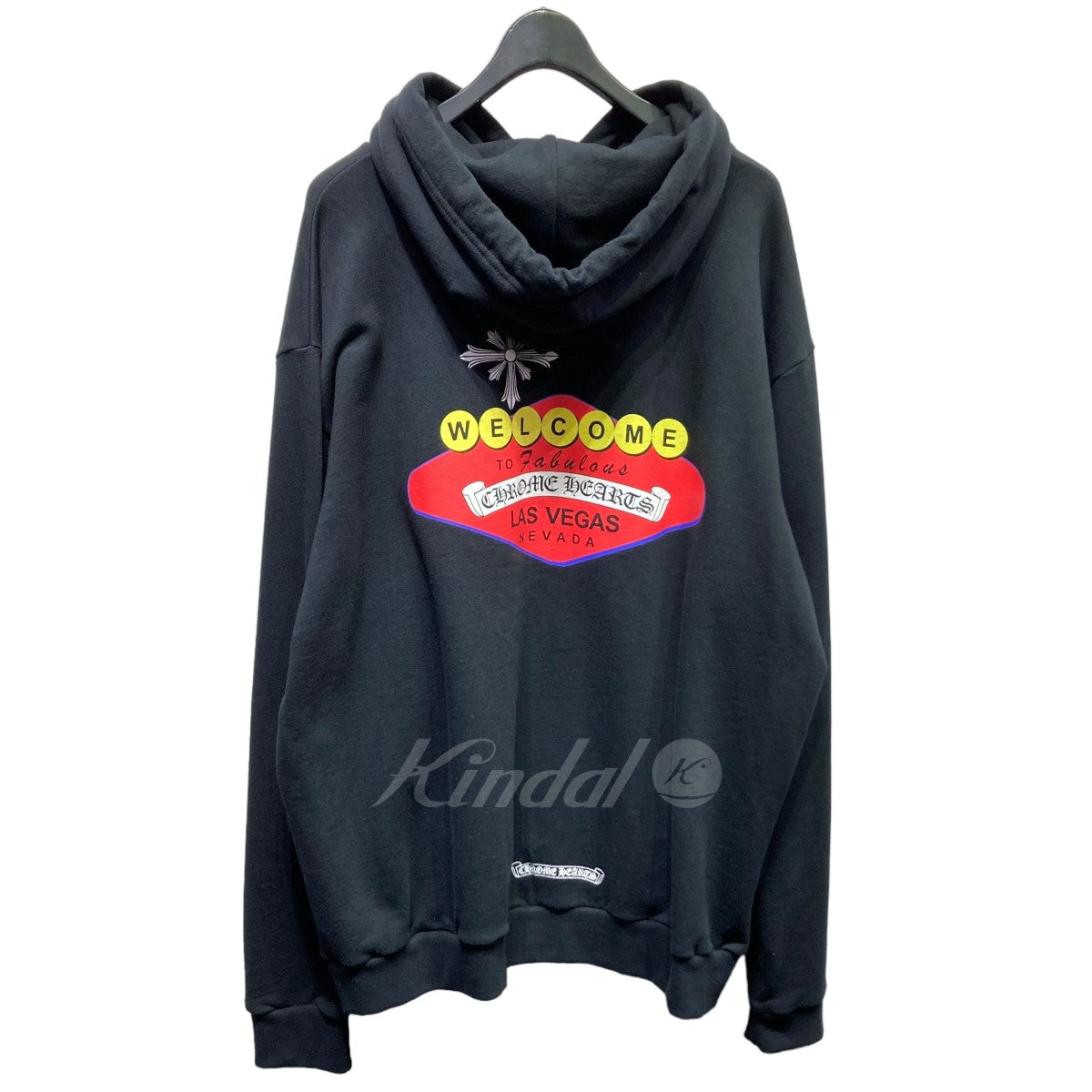 CHROME HEARTS(クロムハーツ) Las Vegas Limited Pullover Hoodie プルオーバーパーカー  023-046108 ブラック サイズ ＸＬ｜【公式】カインドオルオンライン ブランド古着・中古通販【kindal】