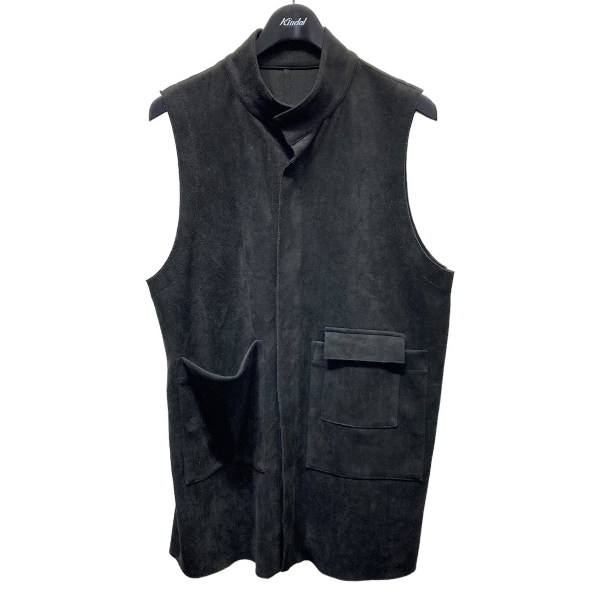 人気超歓迎ENOF suede vest black スエードベスト トップス