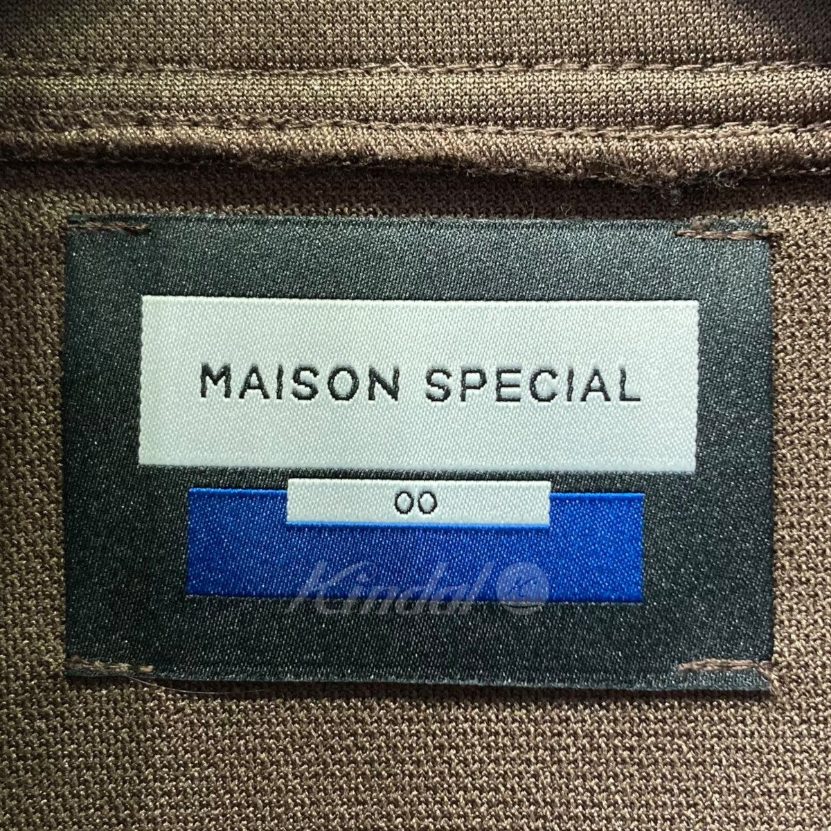 MAISON SPECIAL(メゾンスペシャル) Prime-Over Crochet Line Track Jacket　トラックジャケット