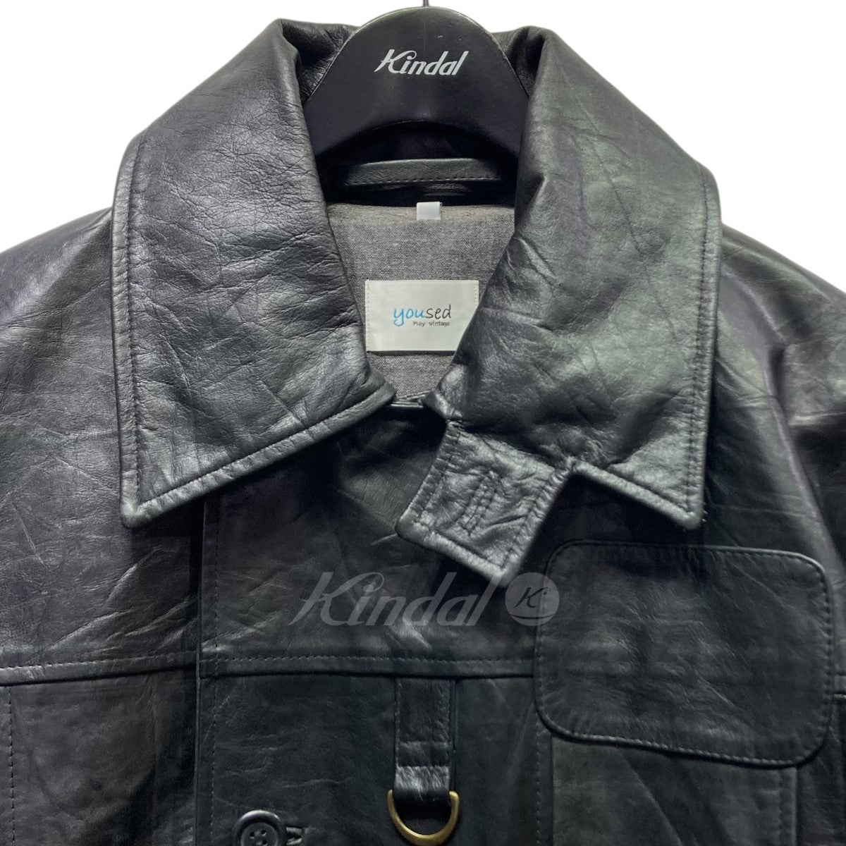 yoused play vintage(ユーズドプレイヴィンテージ) UK MK4 LEATHER JACKET　レザージャケット