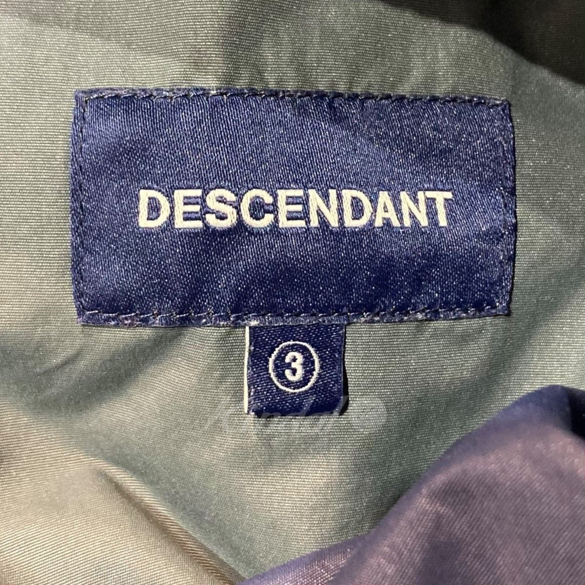 DESCENDANT(ディセンダント) TRAINER NYLON PANTS トラックパンツ グレー×ネイビー サイズ  13｜【公式】カインドオルオンライン ブランド古着・中古通販【kindal】