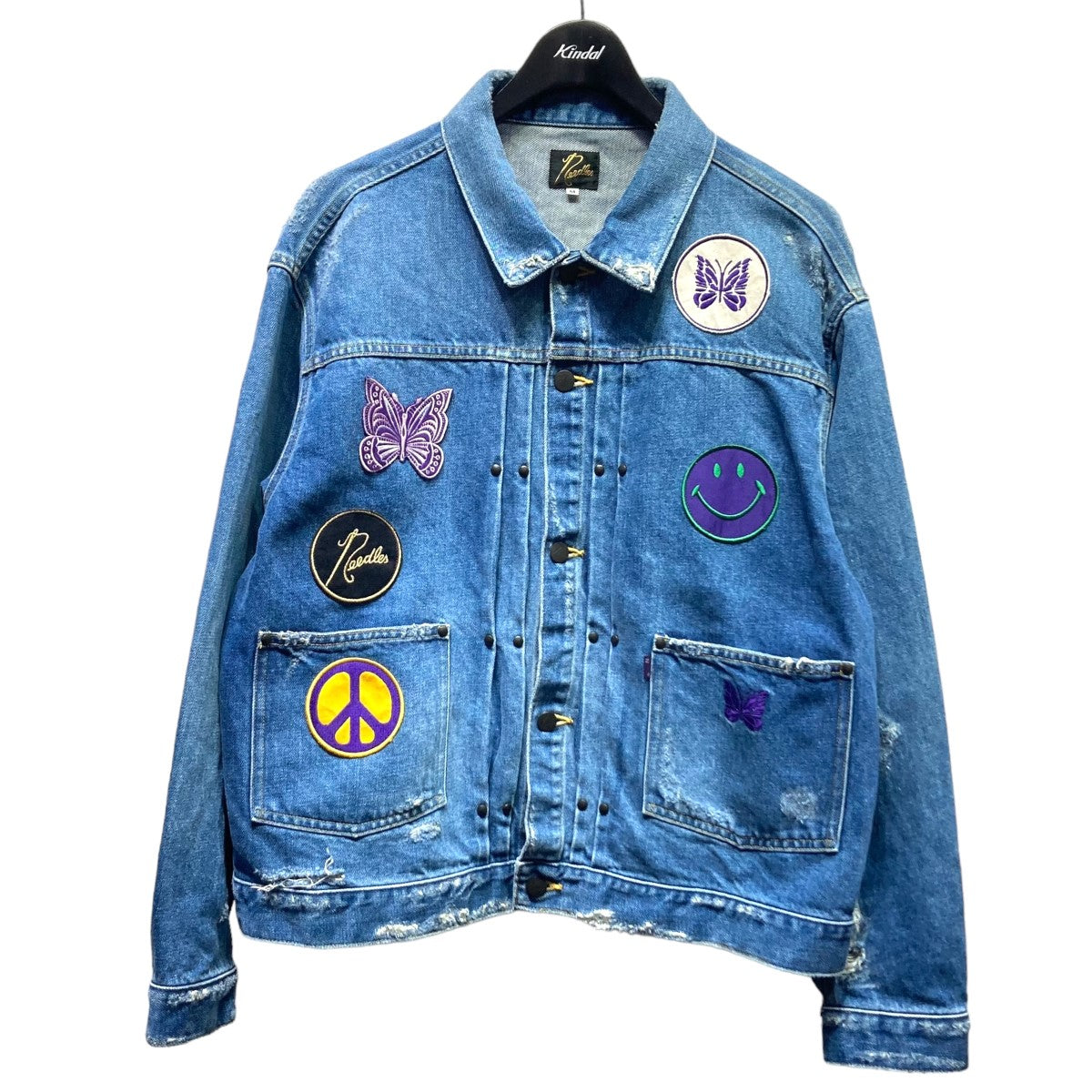 Assorted Patches Jean Jacket　パッチカスタム デニムジャケット