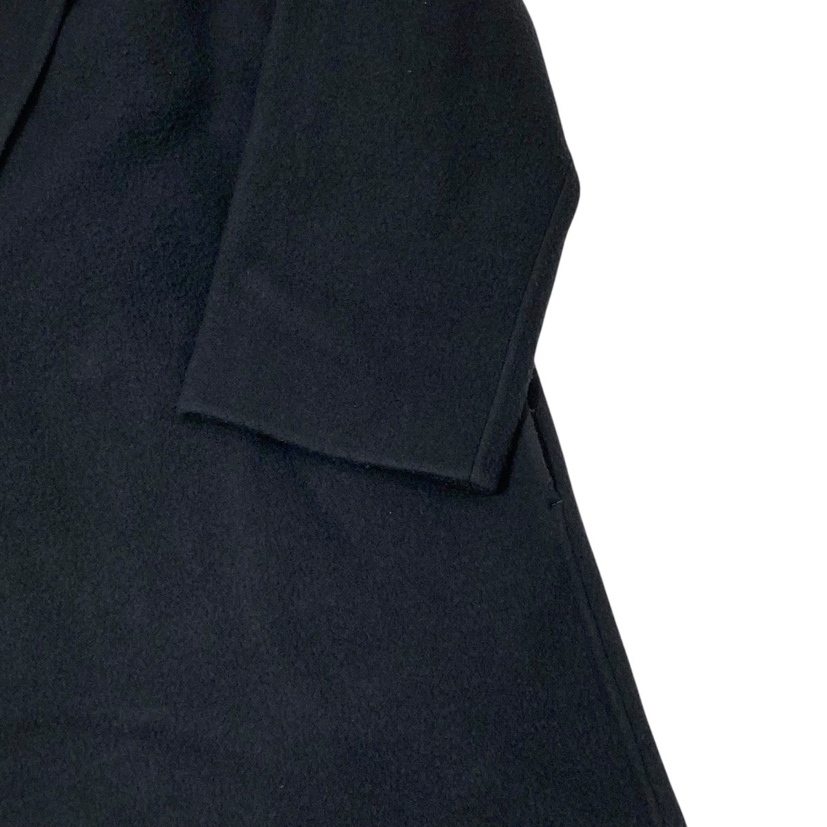 LIDnM(リドム) 22AWSuper 140s SHAWL COLLAR CAPE COATショールカラー