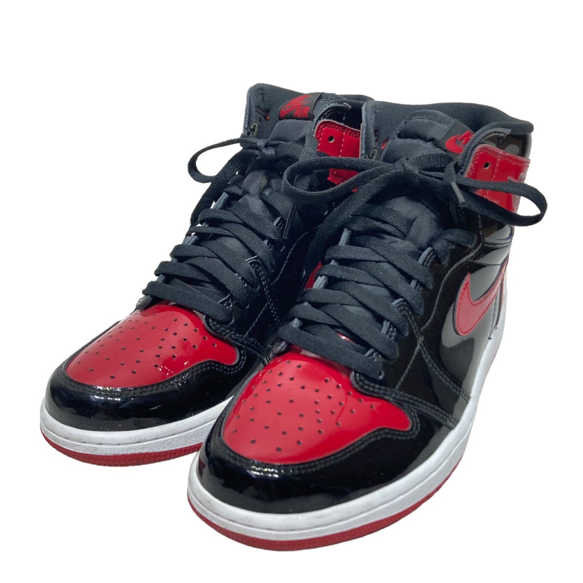 NIKE(ナイキ) AIR JORDAN 1 RETRO HIGH OG／エア ジョーダン 1 レトロ ハイ オリジナルハイカットスニーカー555088-063  555088-063 レッド×ブラック サイズ 27｜【公式】カインドオルオンライン ブランド古着・中古通販【kindal】