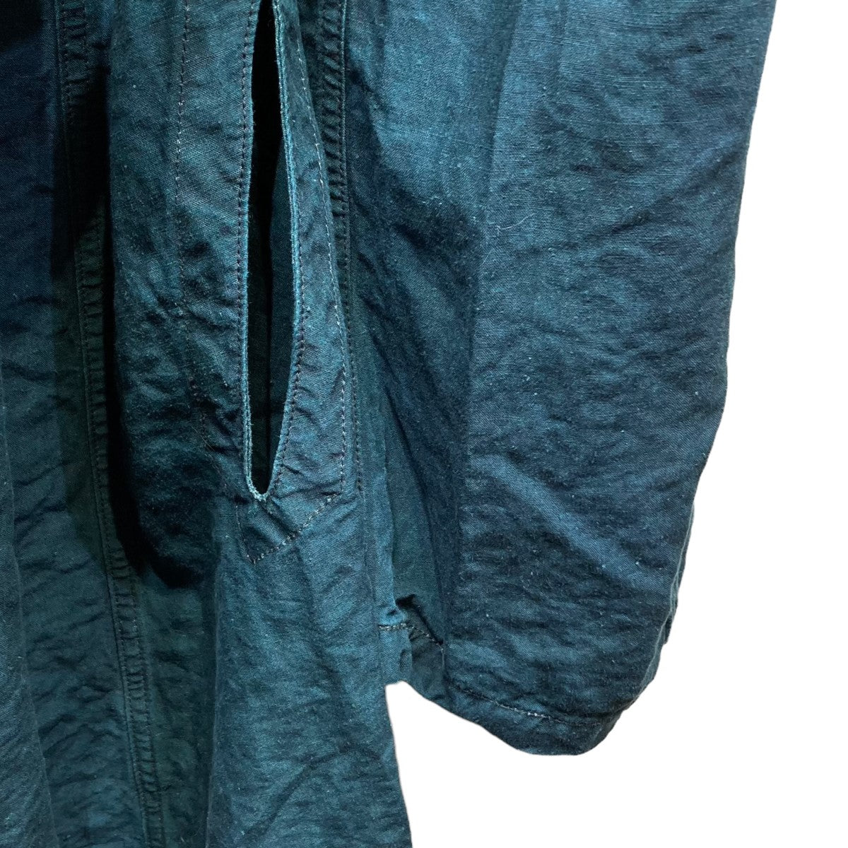 OUTIL(ウティ) 21SSMANTEAU PUPILLINリネンワークコートOV-T003