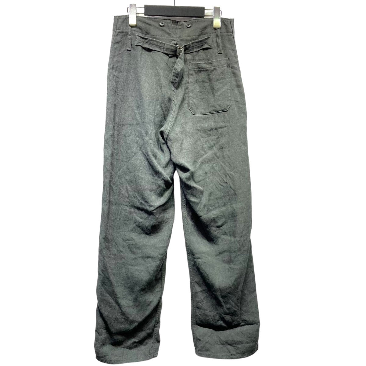 FRENCH WORK PANT LINEN PIN OXフレンチワークパンツ8048-00-50004