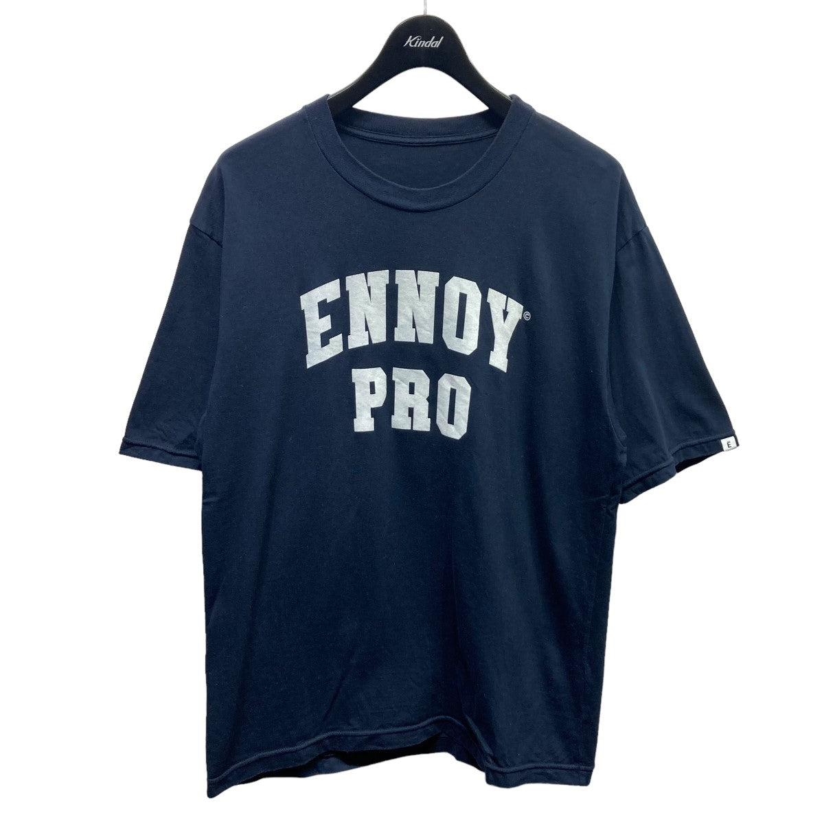 ENNOY(エンノイ) 20SS ロゴTシャツ SS20BRENCT01AM SS20BRENCT01AM ネイビー サイズ  L｜【公式】カインドオルオンライン ブランド古着・中古通販【kindal】