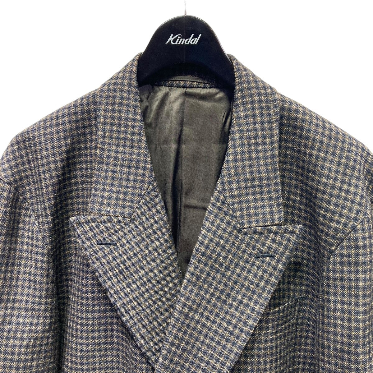 SCYE(サイ) 21AWShetland Wool Tweed D．B． Short Coat Jacket1121-43040