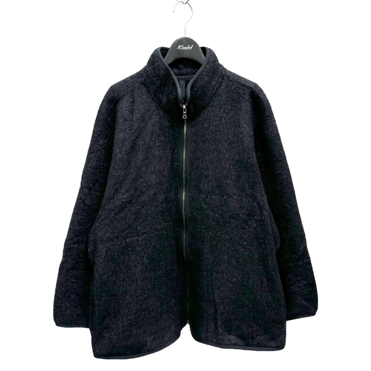 blurhms(ブラームス) Cotton Silk Fleece ZIP JacketジップジャケットBHS22F025 BHS22F025  ブラック サイズ 2｜【公式】カインドオルオンライン ブランド古着・中古通販【kindal】