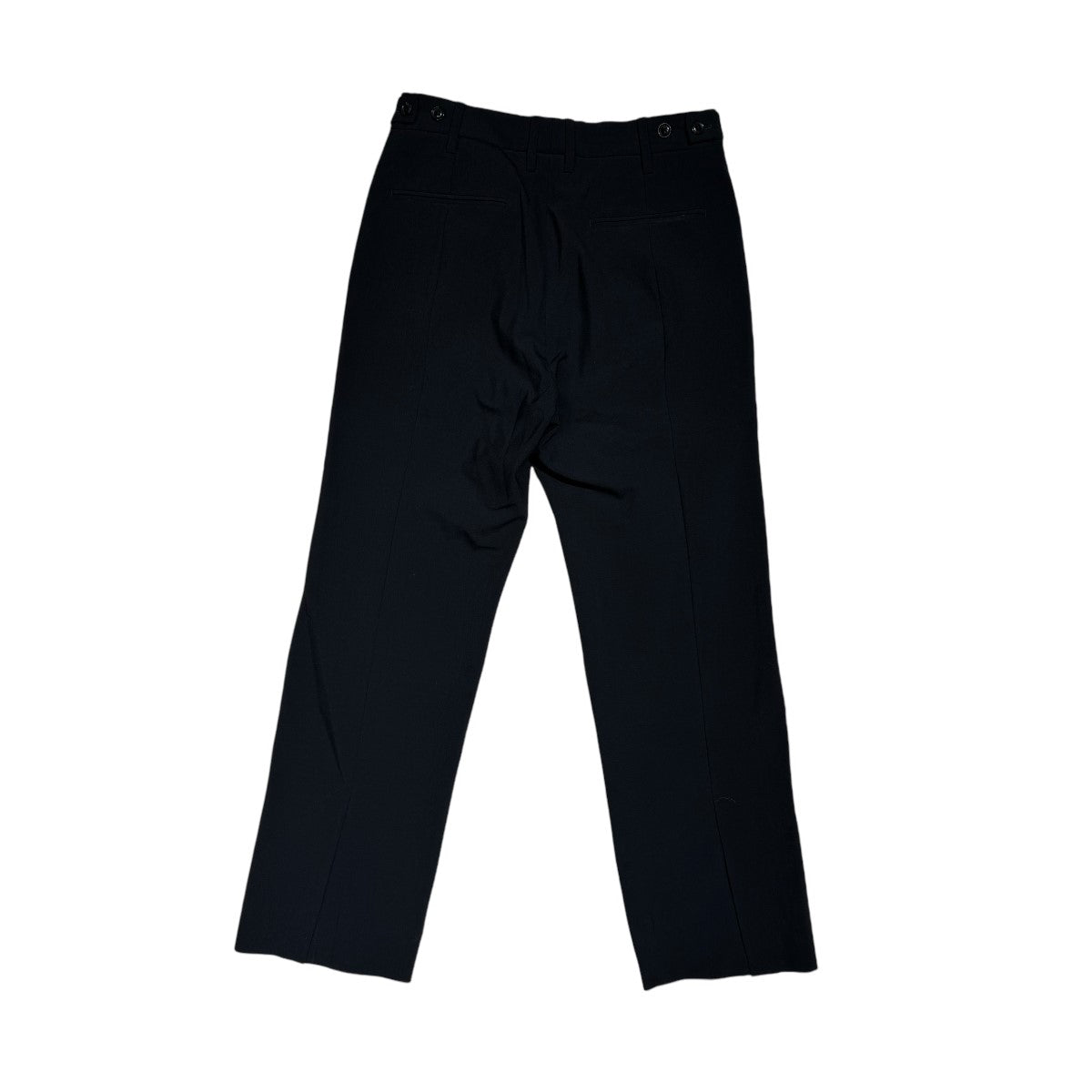 yoke ヨーク 40%OFF BACK SLIT STRAGIHT TROUSERS - tity