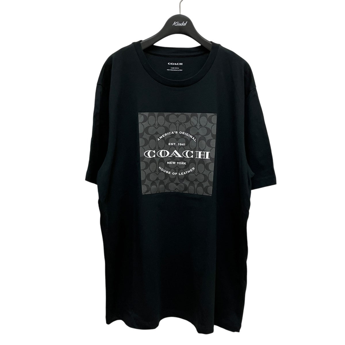 COACH×MATIN KIM ロゴTシャツ ネイビー サイズ M｜【公式