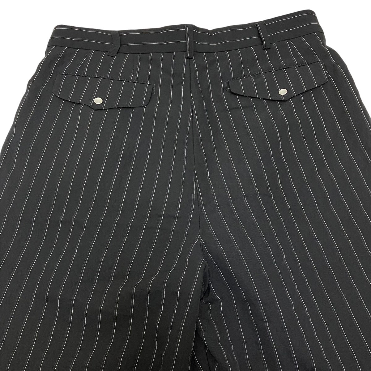 Jieda(ジエダ) 2TUCK TAPERED PANTSストライプパンツJIE-21S