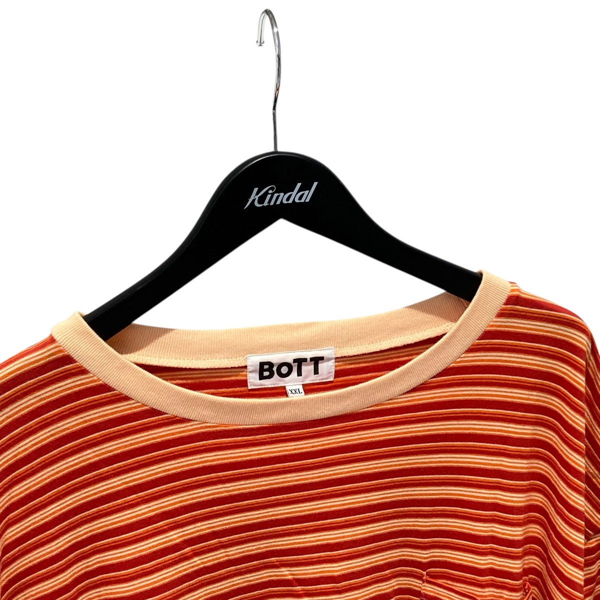 BoTT(ボット) Jacquard Border Teeボーダー半袖Tシャツ221BOTT02