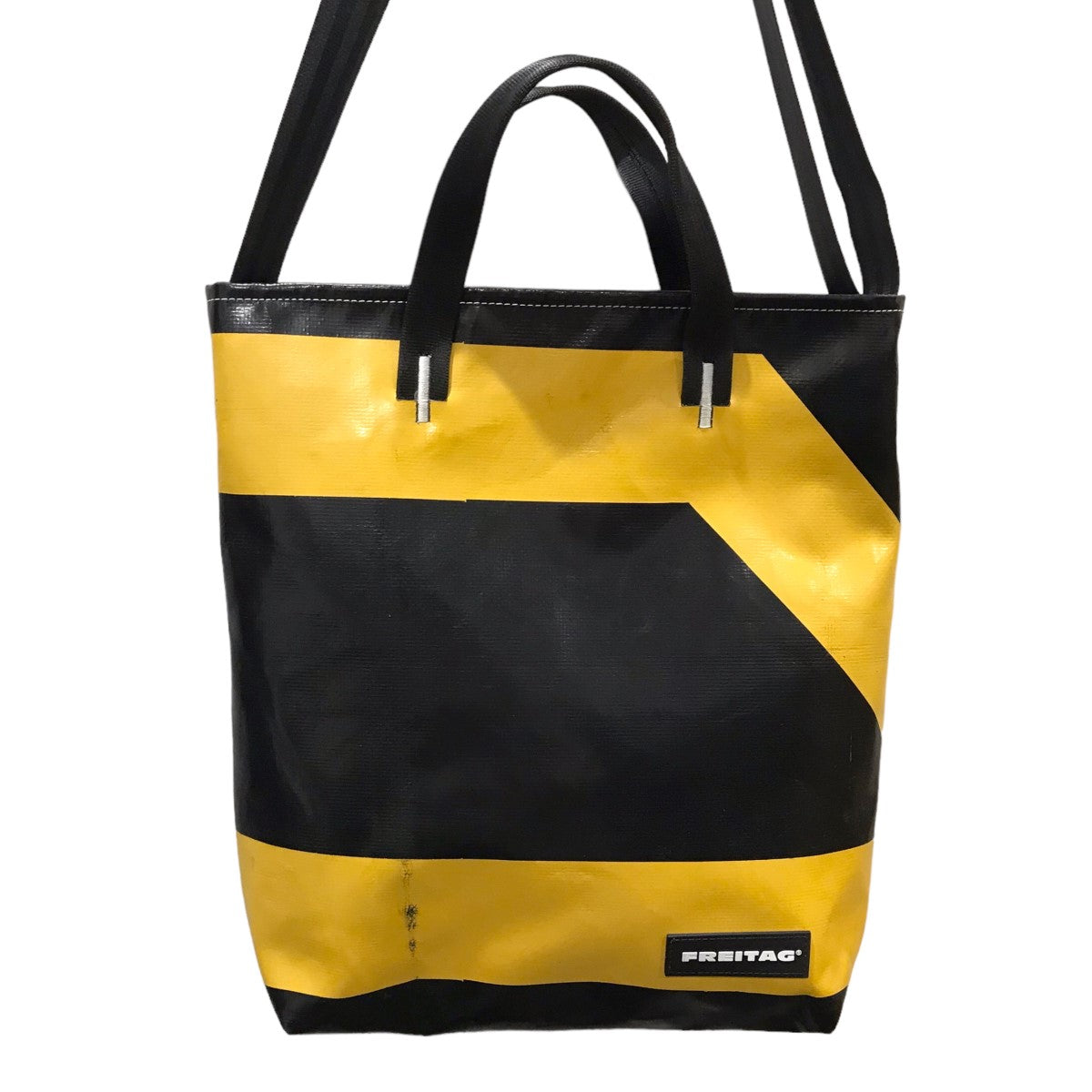 FREITAG(フライターグ) 2WAYショルダーバッグ トートバッグ LELAND リーランド F202 F202  ブラック・イエロー｜【公式】カインドオルオンライン ブランド古着・中古通販【kindal】