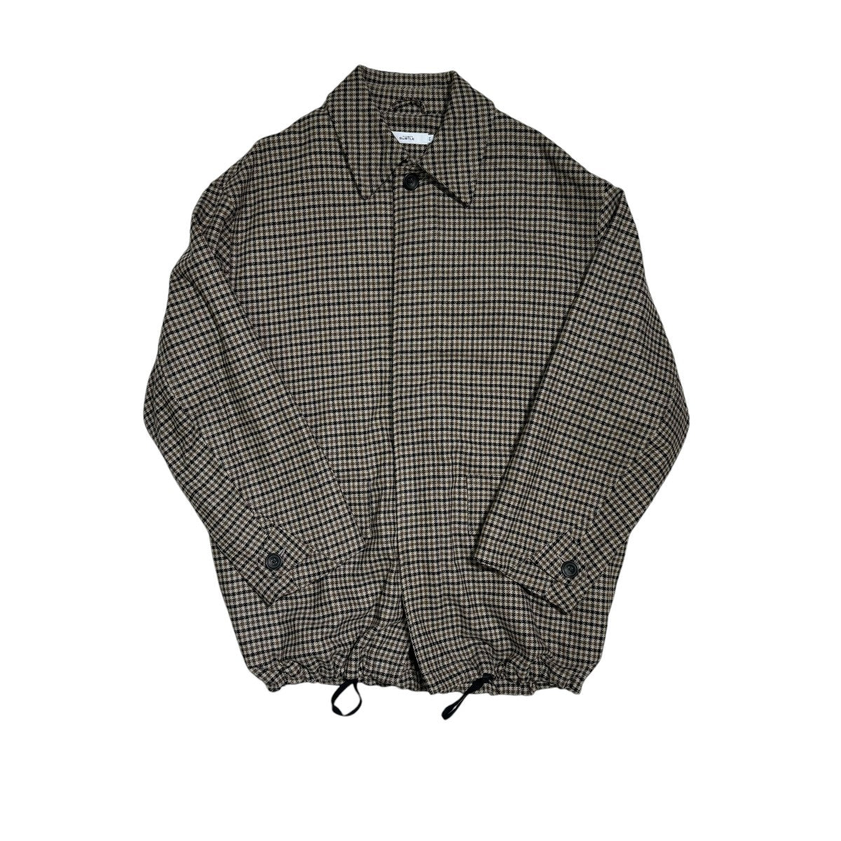 サートルのグレンチェック ウールコートです。 subtle 古着・中古 アウター アイテム