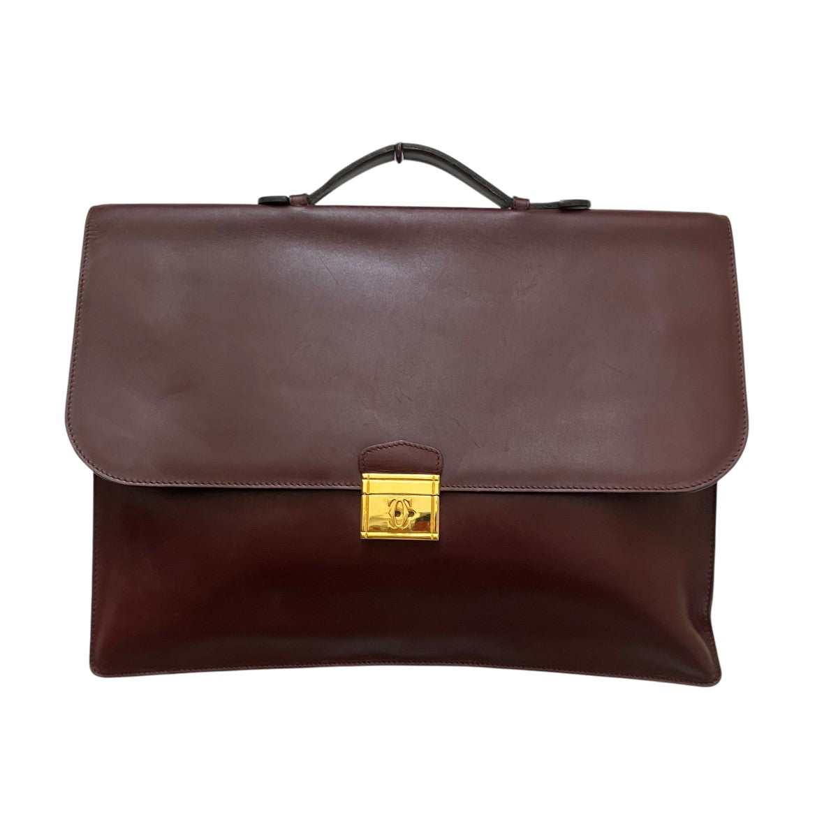 Cartier(カルティエ) マストラインラッチバッグ ボルドー